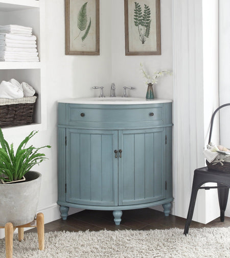 20 Inch Free Standing Single Sink Bathroom Vanities - Chans Furniture