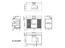 48 Inch Trendy Wood Finish Odelia Bathroom Vanity With White Quartz Top
