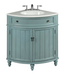 24" Benton Collection Thomasville Corner Bathroom Vanity - Model