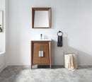 24 Inch Larvotto Light Wheat Modern Contemporary Modern Bathroom Vanity