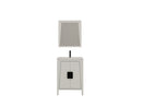 24" Larvotto White Contemporary Modern Bathroom Vanity - CL-22WHT24-ZI - Chans Furniture