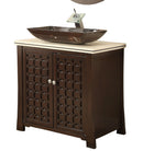 30" Benton Collection Giovanni Vessel Sink Bathroom Vanity