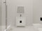 30" Tennant Brand Larvotto White Contemporary Bathroom Vanity CL-22WHT30-ZI - Chans Furniture