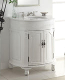 32" Attractive Classic Versailles Bathroom Sink Vanity