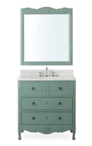 34" Daleville Bathroom Sink Vanity - Benton Collection HF-081Y - Chans Furniture