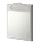 34" Knoxville White Bathroom Vanity Mirror MR-1522W - Chans Furniture