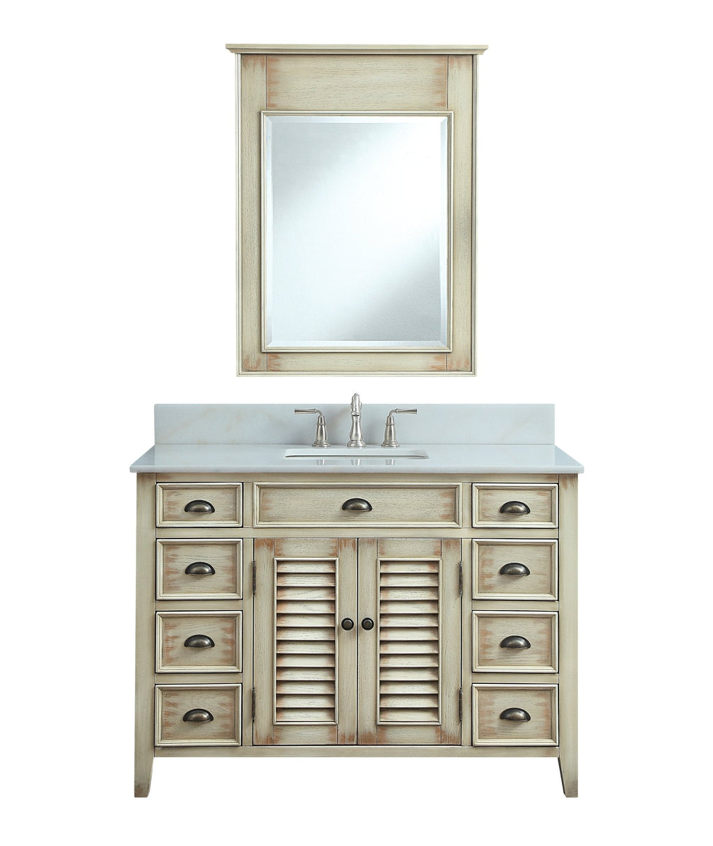 46 inch double sink vanity deals