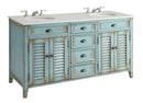 60" inch Benton Collection Abbeville Double Sink Vanity Model