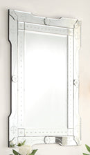 Aversa 26-inch Venetian Style Wall Mirror YM-703-2638 - Chans Furniture