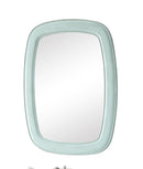 Termoli 36 - Inch Light Blue Frame Modern Style Wall Mirror