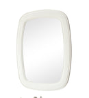 Termoli 36 - Inch White Frame Modern Style Wall Mirror