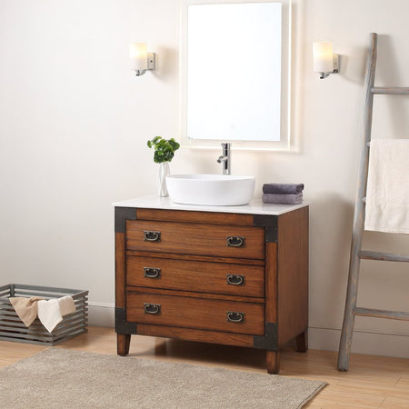 Vessel Sink Bathroom Vanity - Chans Furniture