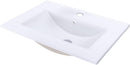 24 Inch Ceramic Integrated Sink Top