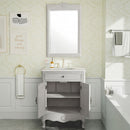 26 Inch Daleville Distressed Gray Cottage Style Small Bathroom Sink Vanity