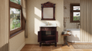 30 Inch Antique Style Old Timer Classic Cherry Wood Ellenton Bathroom Sink Vanity