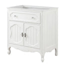 Knoxville Collection 34" Cabinet Base - White