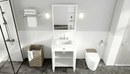30 Inch Contemporary Style White Kalani Bathroom Vanity (Variant)