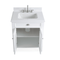 30 Inch Contemporary Style White Kalani Bathroom Vanity (Variant) - Chans Furniture