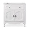 34 Inch White Charming Cottage Chic Knoxville Vanity Base - Chans Furniture