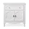 34 Inch White Charming Cottage Chic Knoxville Vanity Base - Chans Furniture