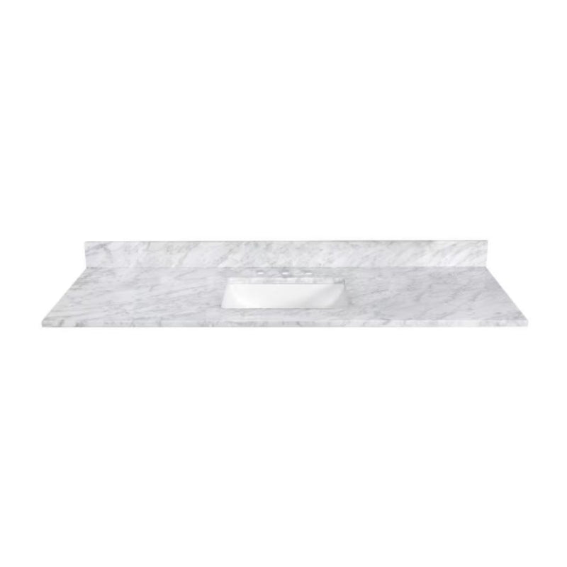 36 inch Carrara Vanity Counter Top With Sink - Chans Furniture