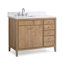 36 inch Modern Style Beatrice Bathroom Sink Vanity in Wood Finish - Chans Furniture