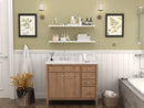 36 inch Modern Style Beatrice Bathroom Sink Vanity in Wood Finish - Chans Furniture