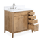 36 inch Modern Style Beatrice Bathroom Sink Vanity in Wood Finish - Chans Furniture