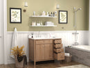 36 inch Modern Style Beatrice Bathroom Sink Vanity in Wood Finish