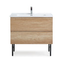 36 inch Modern Style Elvora Bathroom Sink Vanity - Chans Furniture