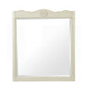 38 Inch Distressed Cream Cottage Style Daleville Bathroom Sink Vanity