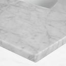 42 Inch Carrara Stone Top with Sink 42 x 22'' D