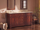 60" Timeless Classic Sanford Double Sink Bathroom Vanity