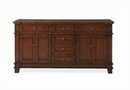 70 Light Brown Traditional Style Cabinet Base