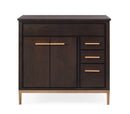 Beatrice Collection 36" Cabinet Base - Wenge / Espresso