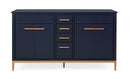 Beatrice Collection 60" Cabinet Base - Navy Blue