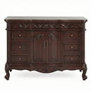 Beckham Collection 48" Cabinet Base - Cherry Brown