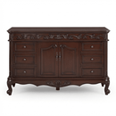 Beckham Collection 56" Cabinet Base - Cherry Brown