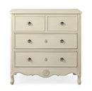 Daleville Collection 34" Cabinet Base - Distressed Cream