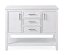 Felton Collection 42" Cabinet Base - White