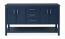 Felton Collection 60" Cabinet Base - Navy Blue