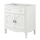 Knoxville Collection 34" Cabinet Base - White