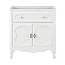 Knoxville Collection 34" Cabinet Base - White