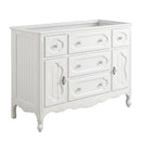 Knoxville Collection 48" Cabinet Base - White