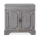 Litchfield Collection 36" Cabinet Base - Distressed Dark Gray