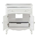 Knoxville Collection 34" Cabinet Base - White