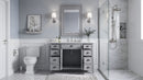 46 Inch Farmhouse Freestanding Gray Oak Zapate Bathroom Vanity, Single Sink, Fully Assembled