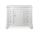 Sesto Collection 42" Cabinet Base - White