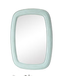 Termoli 36 - Inch Light Blue Frame Modern Style Wall Mirror