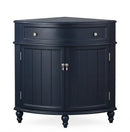 Triadsville Collection 24 in Corner Cabinet Base - Navy Blue